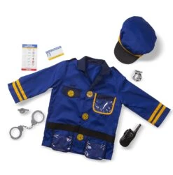 Melissa & Doug Politiepak Verkleedkleren Politie Melissa&Doug -Kinderwereld Verkoop politiepak melissa doug verkleedset politie agent speelactief.nl 1