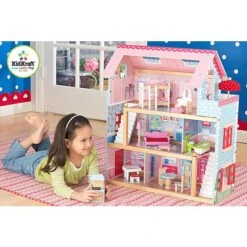 Poppenhuis Chelsea -Kinderwereld Verkoop poppenhuis chelsea kidkraft 65054 5