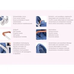 Gotz Poppenwagen 2-in-1 Gotz Soft Mood -Kinderwereld Verkoop poppenwagen soft mood 2 in 1 gotz 3403367 4