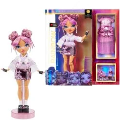 Rainbow High Core Fashion Modepop Lila Yamamoto Pop -Kinderwereld Verkoop rainbow high core fashion modepop lila yamamoto
