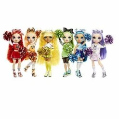 Rainbow High Cheerleader Modepop Jade Hunter -Kinderwereld Verkoop rainbow high fashion cheer doll