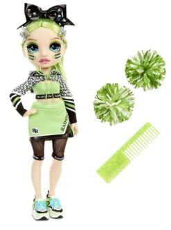 Rainbow High Cheerleader Modepop Jade Hunter -Kinderwereld Verkoop rainbow high fashion cheer doll jade hunter 2