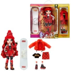 Rainbow High Fashion Winter Break Modepop Ruby Anderson 7 Rainbow High Fashion Winter Break Modepop Ruby Anderson -Kinderwereld Verkoop rainbow high fashion winter break doll ruby anderson 2