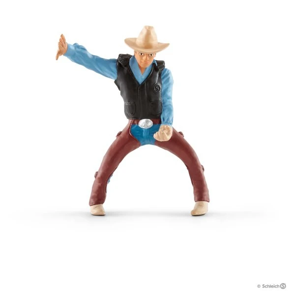 Schleich 41416 Western Cowboy In Het Zadel Farm World 6 Schleich 41416 Western Cowboy In Het Zadel Farm World - Afbeelding 4