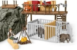 Jungle Onderzoeksbasiskamp – Schleich 42350 -Kinderwereld Verkoop schleich 42350 croco jungle onderzoeks basiskamp 2