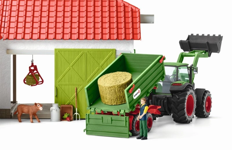 Schleich 42379 Tractor Met Aanhanger FarmWorld 5 Schleich 42379 Tractor Met Aanhanger FarmWorld - Afbeelding 3