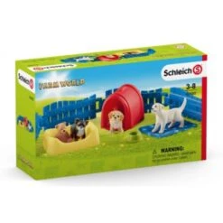 Schleich 42480 Puppy Ren Hondenren FarmWorld -Kinderwereld Verkoop schleich 42480 puppyren 2