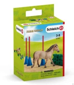 Schleich 42483 Slalom Voor Pony Farm World -Kinderwereld Verkoop schleich 42483 pony slalom 2