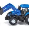 Siku 1355 New Holland Met Frontlader Tractor Schaal 1 : 87 -Kinderwereld Verkoop siku 1355 new holland met frontlader