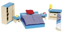Kinderwereld Verkoop -Kinderwereld Verkoop slaapkamer poppenhuis goki 51906 1