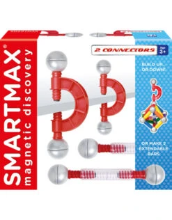 SmartMax SMX107 Uitbreidingsset 2 X Connectors -Kinderwereld Verkoop smartmax smartmax smx 107 xt set 2 connectors rood speelactief.nl 1