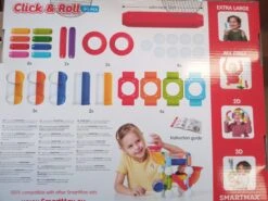 SmartMax SMX404 Click & Roll New Colours -Kinderwereld Verkoop smartmax clickroll constructie speelgoed scaled 1