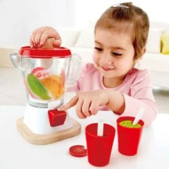Smoothie Blender Speelset – Hape -Kinderwereld Verkoop smoothie blender speelset hape e3158 1 1