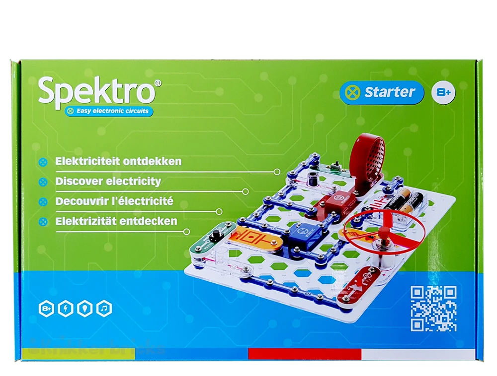 Spektro Starter – Kennismaking Met Electriciteit – Technisch Speelgoed 4 Spektro Starter – Kennismaking Met Electriciteit – Technisch Speelgoed - Afbeelding 2