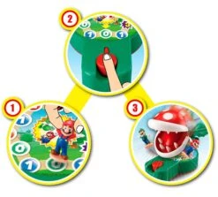 Epoch Super Mario Animal Plant Escape – Kinderspel -Kinderwereld Verkoop super mario piranhha plant escape bordspel 3