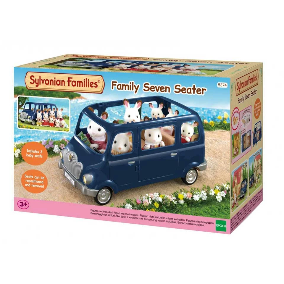 Sylvanian Families 7-zits Familiewagen SF5274 3 Sylvanian Families 7-zits Familiewagen SF5274
