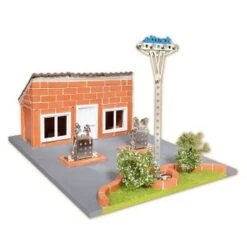 Bouwdoos Teifoc T2200 – Tankstation -Kinderwereld Verkoop teifoc t2200 tankstation 2 1