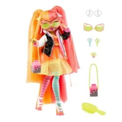 LOL Surprise 707 OMG Fierce Doll Neonlicious Pop -Kinderwereld Verkoop tiener pop LOL surprise 707 OMG Neonlicious 3