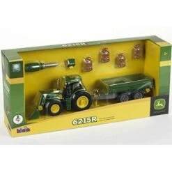 KleinToys 3905 Tractor JohnDeere + Aanhanger Constructiespeelgoed -Kinderwereld Verkoop tractor john deere met aanhager theo klein 3905 1 1