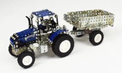 Tronico Micro New Holland T5-115 Met Aanhanger – Schaal 1 : 64 -Kinderwereld Verkoop tractor new holland t5 115 tronico micro 9560 1 1