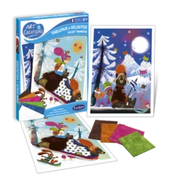 Transfer Fluweel – Sentosphere Knutselpakket -Kinderwereld Verkoop transfer fluweel knutselpakket sentosphere 322060