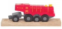 BigJigs BJT307 Trein Op Batterij -Kinderwereld Verkoop trein op batterij bigjigs bjt307 1
