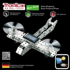 Tronico Micro – Solar Vliegtuig En Helikopters – 1 : 64 -Kinderwereld Verkoop vliegtuig tronico micro 9605 1