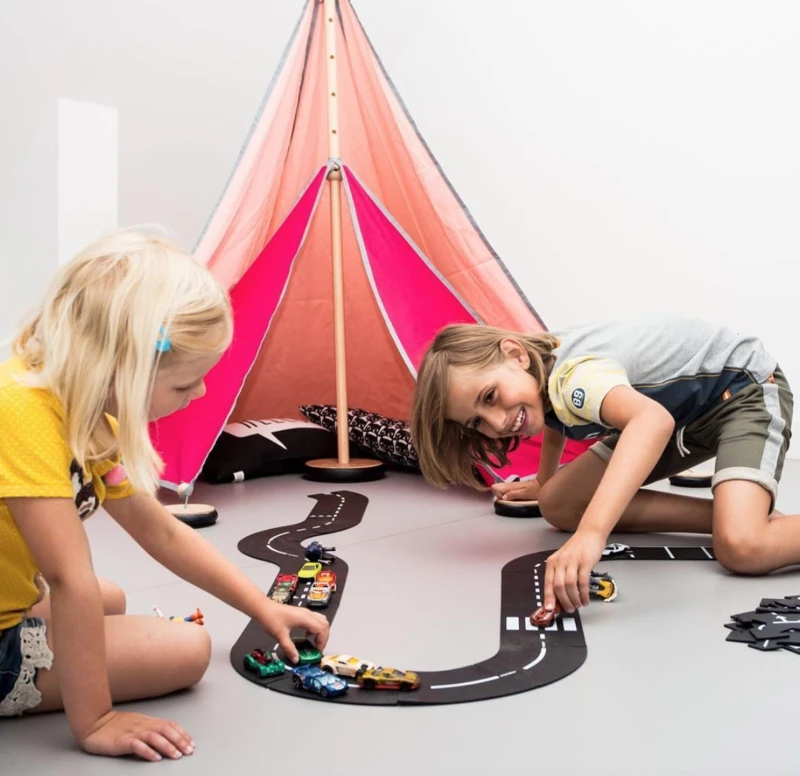 WayToPlay King Of The Road Rubber Flexibele Autobaan 40-dlg 6 WayToPlay King Of The Road Rubber Flexibele Autobaan 40-dlg - Afbeelding 4