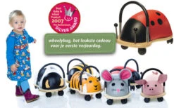 Wheelybug Lieveheersbeestje -Kinderwereld Verkoop wheelybug tijger 1 2