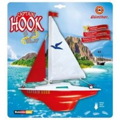 Gunther GU1806 Zeilboot Meeuw Wooden Deck Möve -Kinderwereld Verkoop zeilboot captain hook gunther boot 2 1